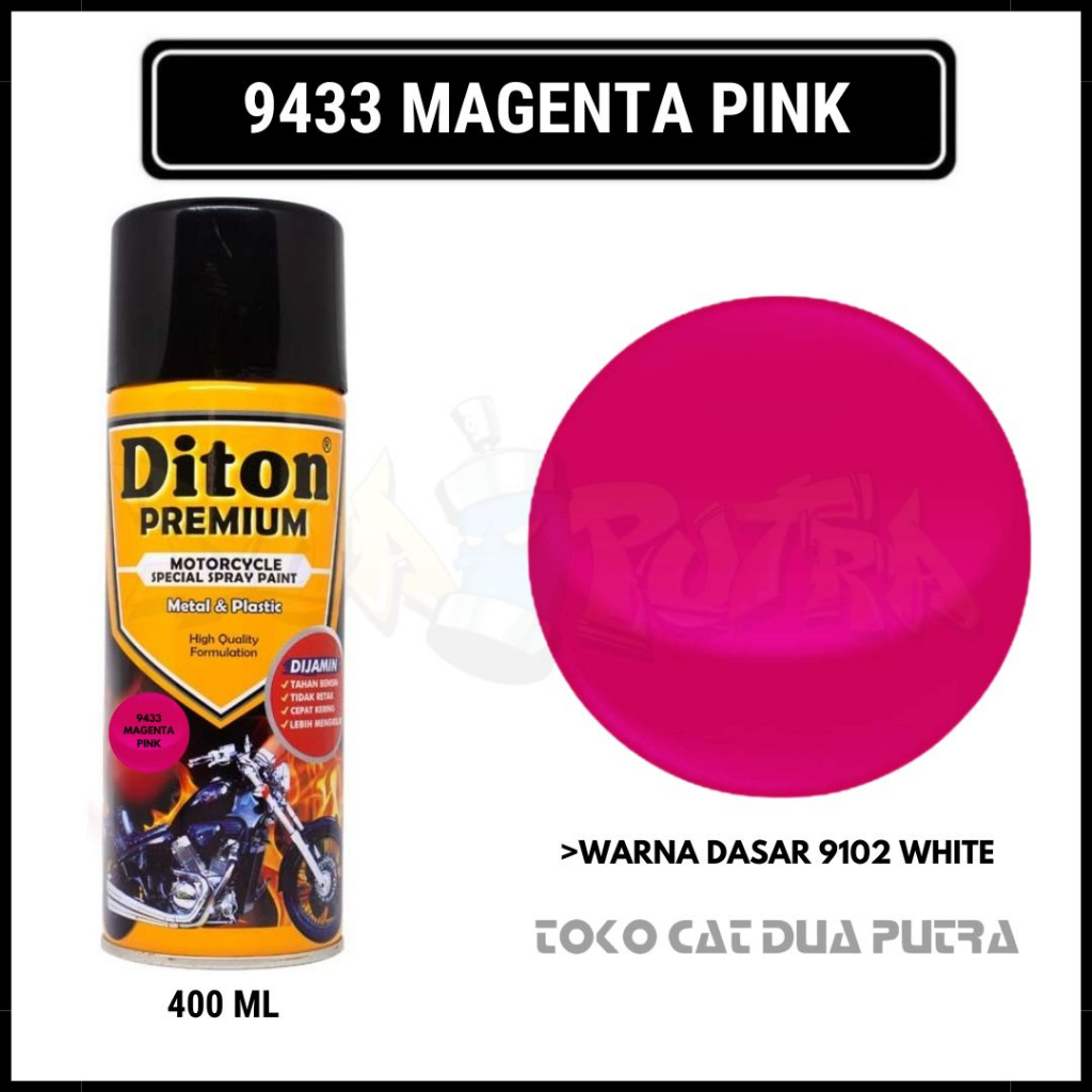 Diton Premium 400ml 9433 Magenta Pink