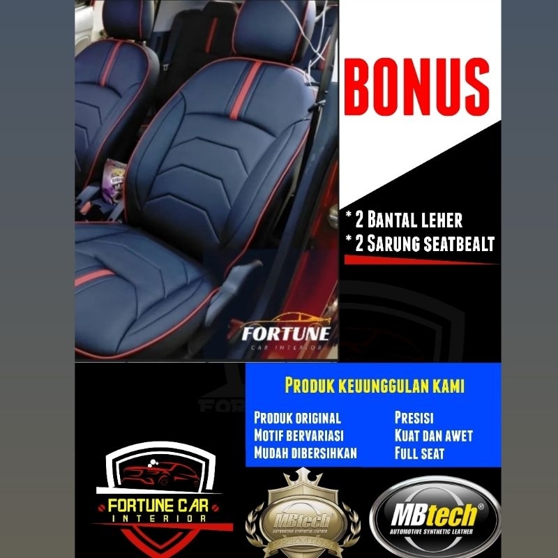 Sarung Jok MBTECH Carerra Avanza Ertiga Mobilio Fortuner Xenia Livina