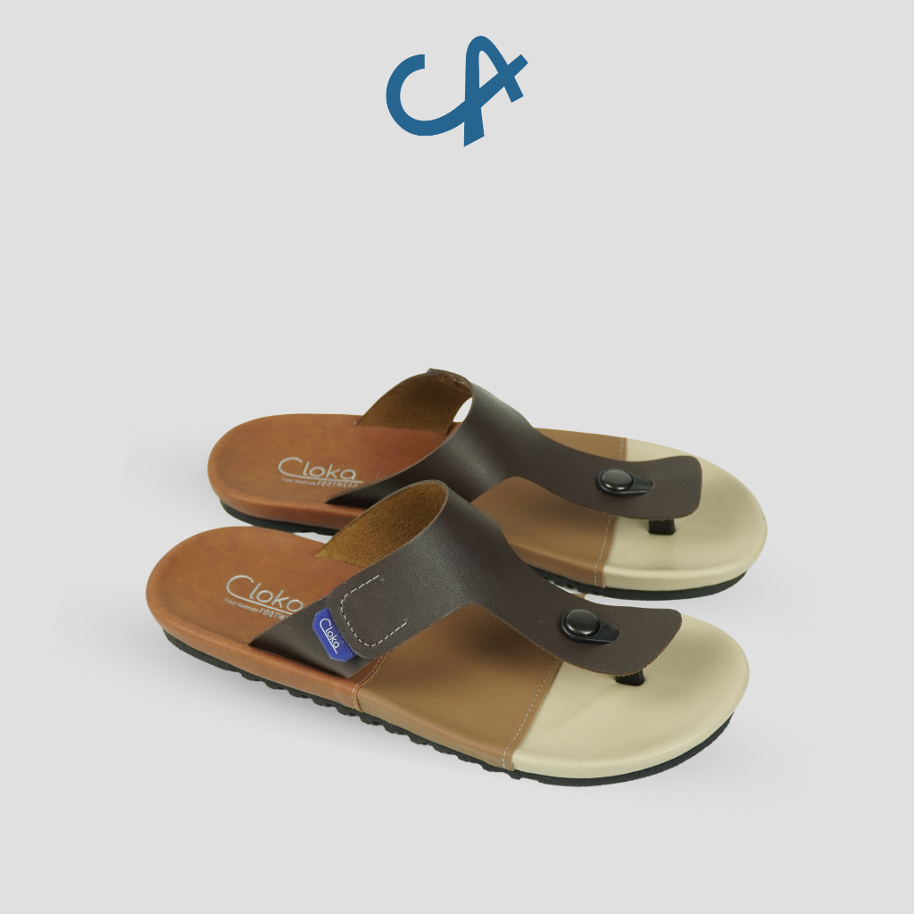 Sandal Pria Distro Sendal Jepit Santai Cloka Conte