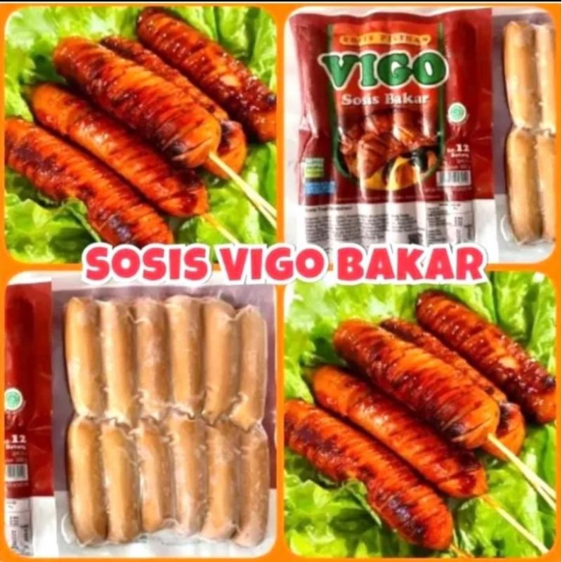 

Vigo sosis sapi bakar isi 12pcs 500gr