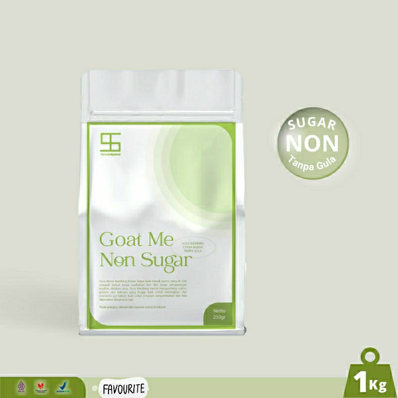 

SUSU KAMBING ETTAWA NON SUGAR RASA VANILA 1000g BY TERNAK SYAMS