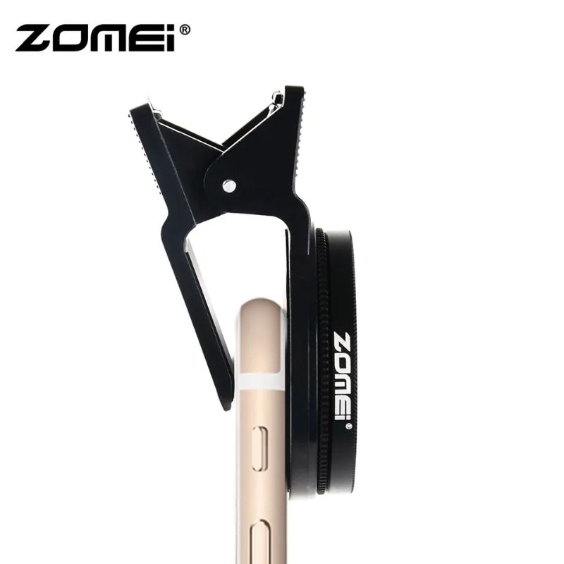 ZOMEI Filter 37mm CPL Close Up ND Star for Smartphone Filter Lensa Kamera Handphone iPhone Android Universal with Clip Adapter-1