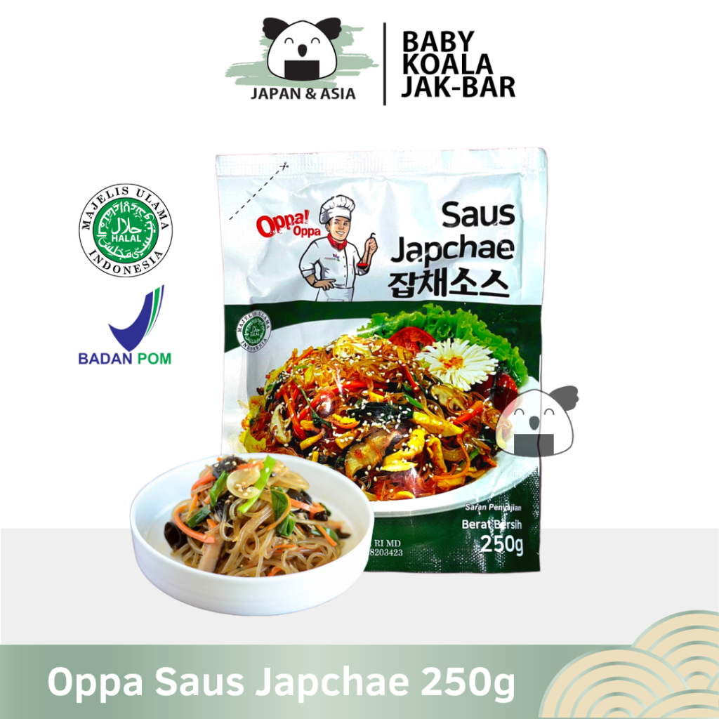 

OPPA Sauce Japchae Noodle Glass Korea 250 g Halal | Khas Korea...