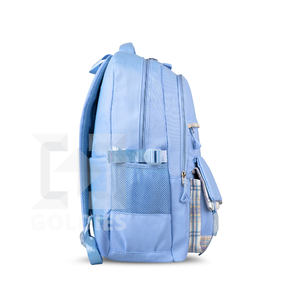 Tas Ransel Sekolah Anak Perempuan Tas Laptop 14 inch SD SMP Import - Goldiesbags