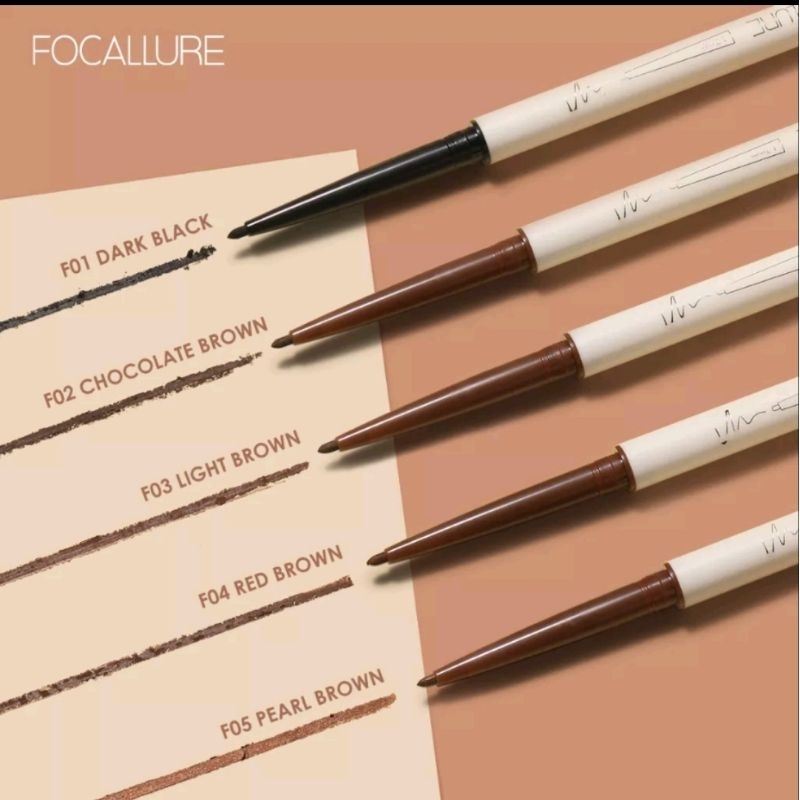 FOCALLURE FA243 Lasting Perfectly Defined Gel Eyeliner-5-warna(BPOM)
