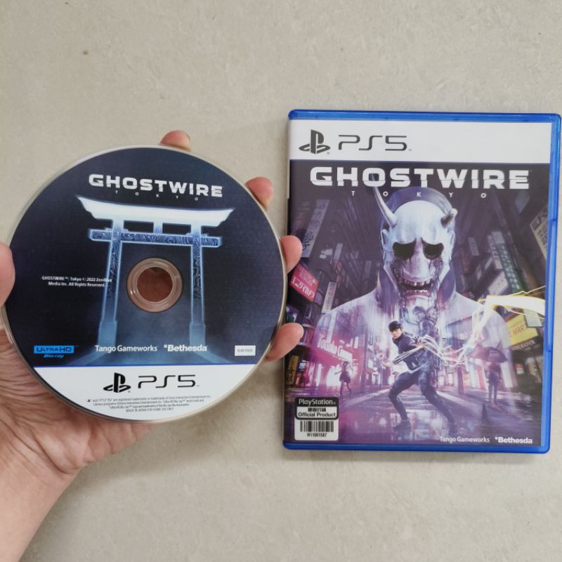 Ghostwire Tokyo PS5 Playstation 5 Game Kaset BD Preloved