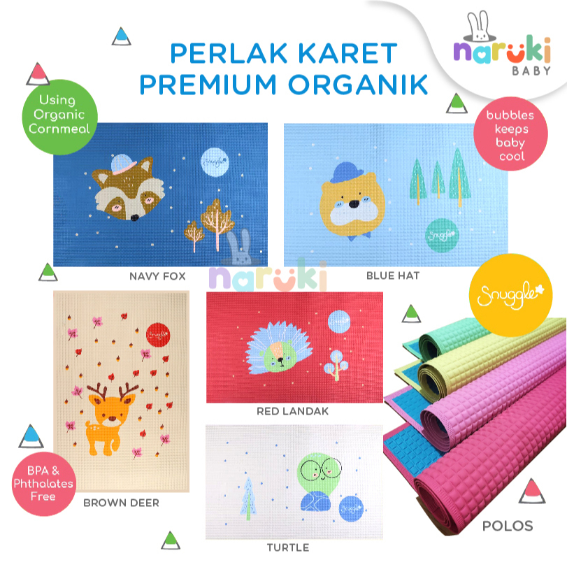 SugarBaby CROWN Snuggle Rubber Cot for Baby Perlak Karet Bayi Motif Lucu Sugar Baby