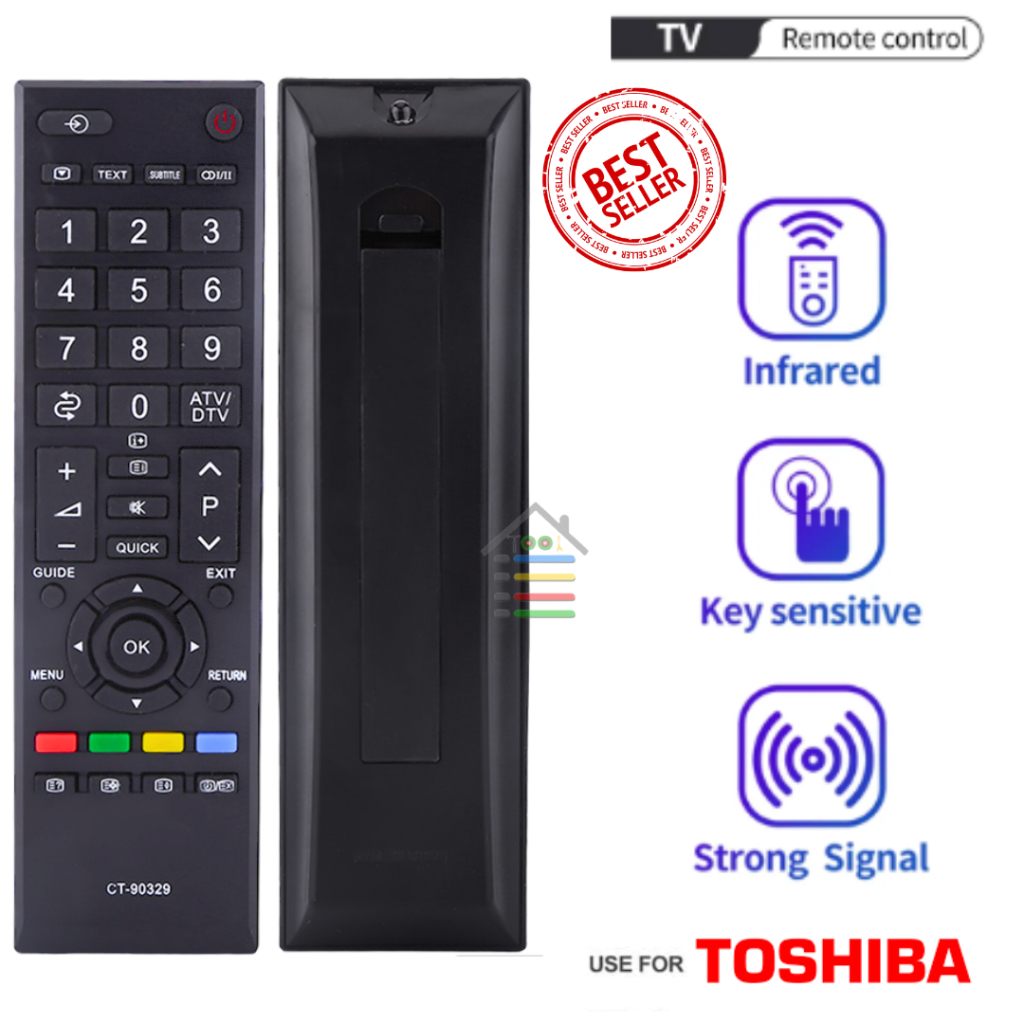 REMOTE TOSHIBA TV LCD LED 90380 multi toshiba
