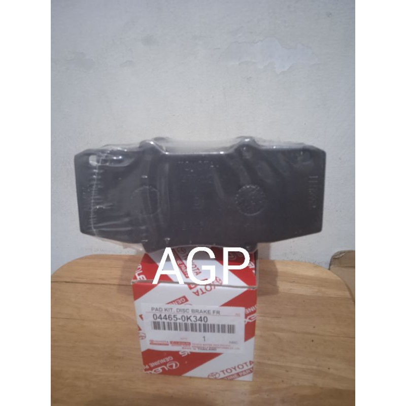 Brake Pad Kampas Rem Depan Hilux Vigo DC Fortuner 04465--0K340