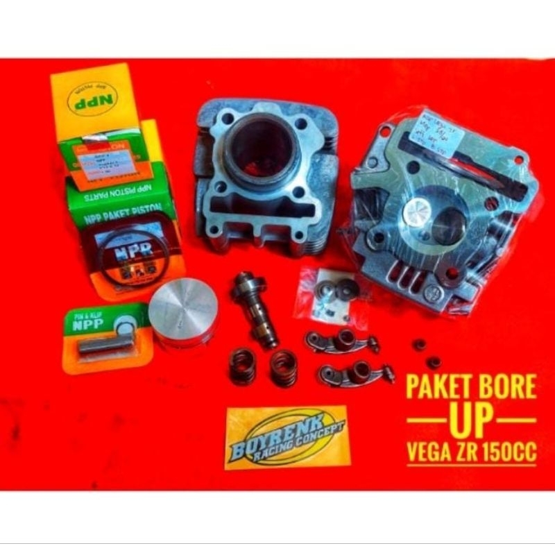 PAKET BORE UP BLOK KOP VEGA ZR 130CC - BOYRENK RACING CONCEPT