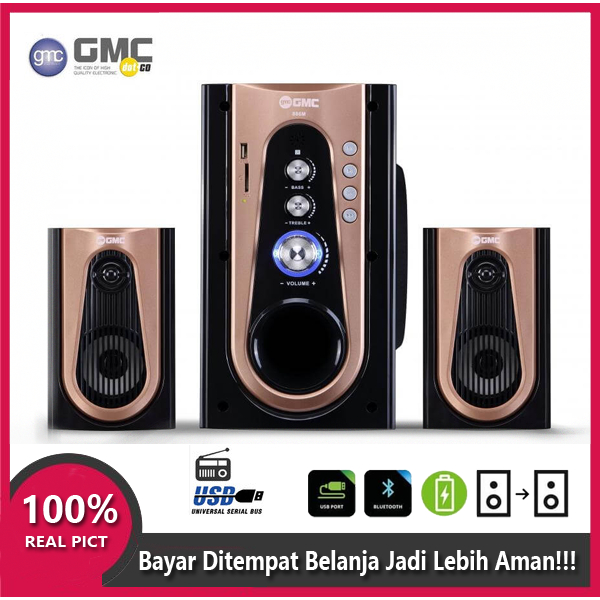 Speaker GMC 886 M with Bluetooth