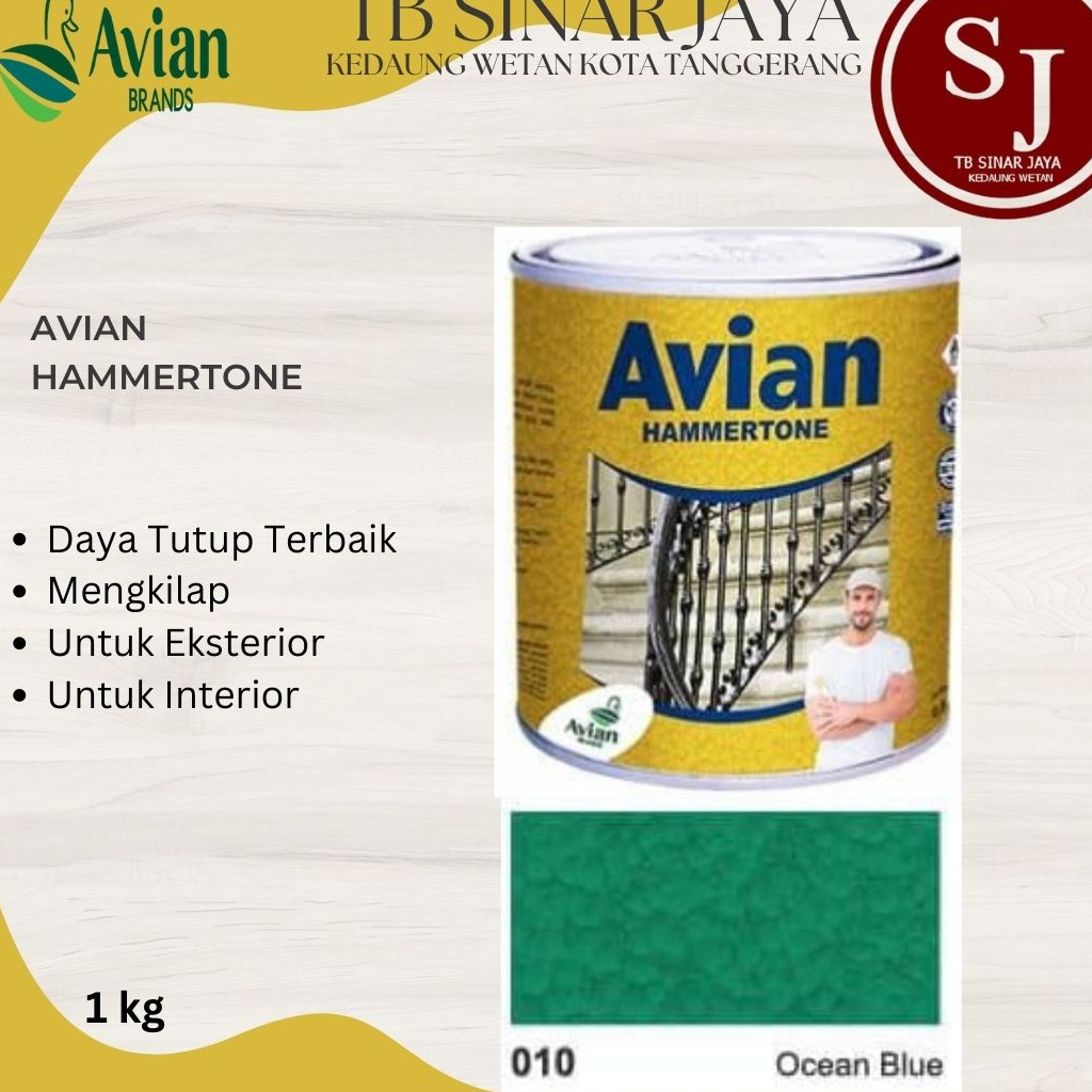 CAT Avian HAMMERTONE ANTI KARAT 0,9L -   010 OCEAN BLUE