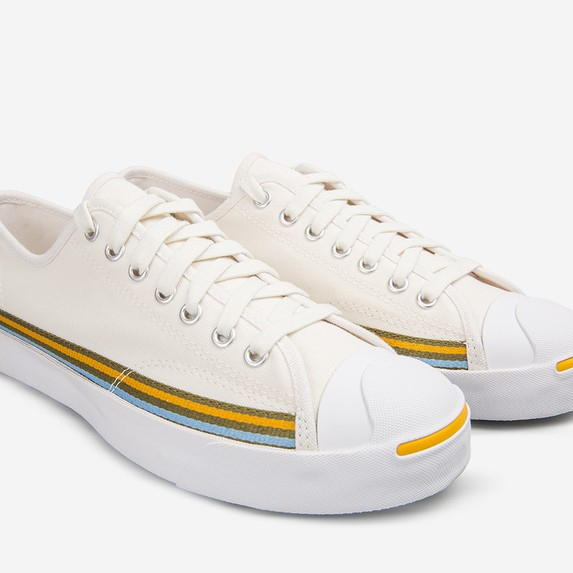 Sepatu Sneakers Converse Jack Purcell National Parks Ox Egret New Original