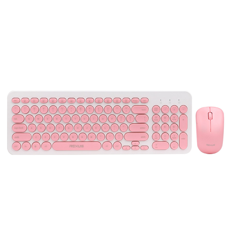 Rexus Keyboard Mouse Wireless KM10 Combo