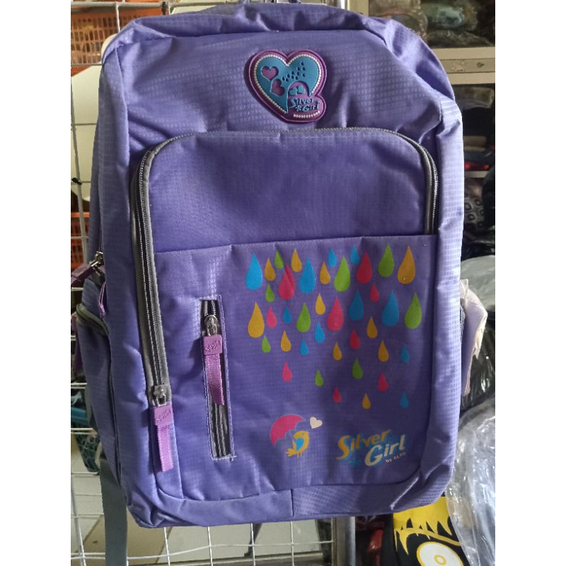Tas ransel silver girl ori by alto