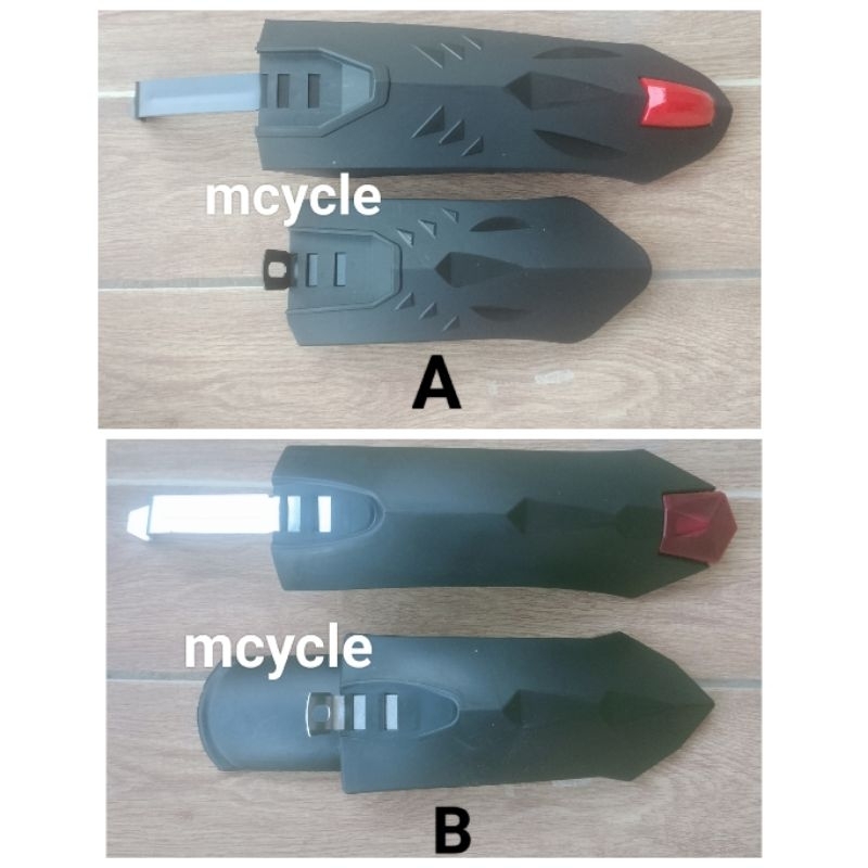 Spakbor Lampu sepeda anak-anak 12-16-18 inch harga sepasang depan belakang