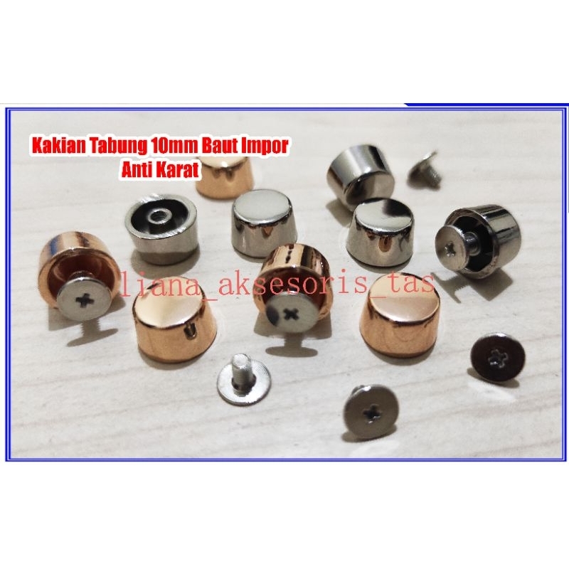 KAKIAN TAS 10mm (1 PCS) KAKIAN BAUT ANTI KARAT - PAKU BAUT - KANCING BAUT