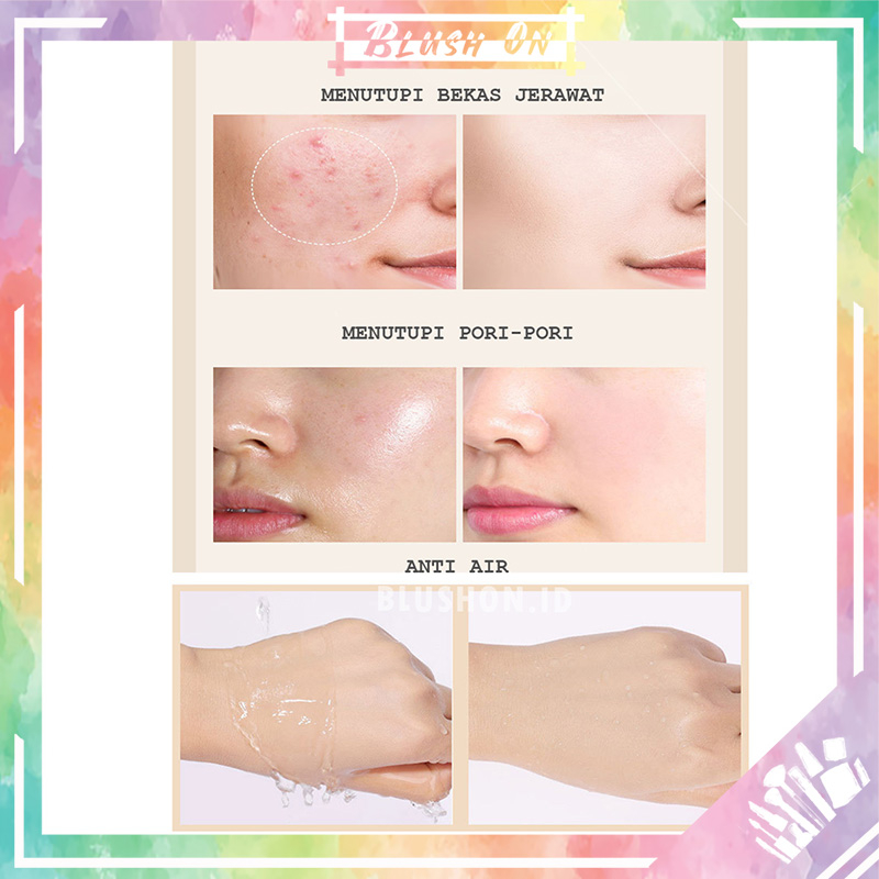 Lameila 3075 Concealer Foundation Menutup Pori-Pori Menyamar Bekas Jerawat