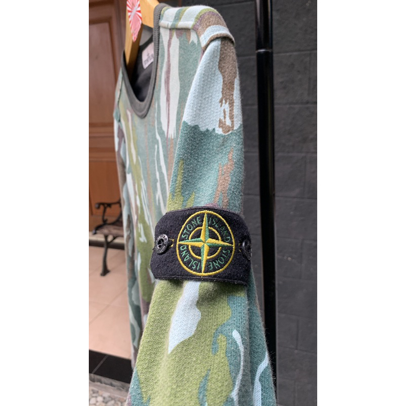 Stone island flowing camo