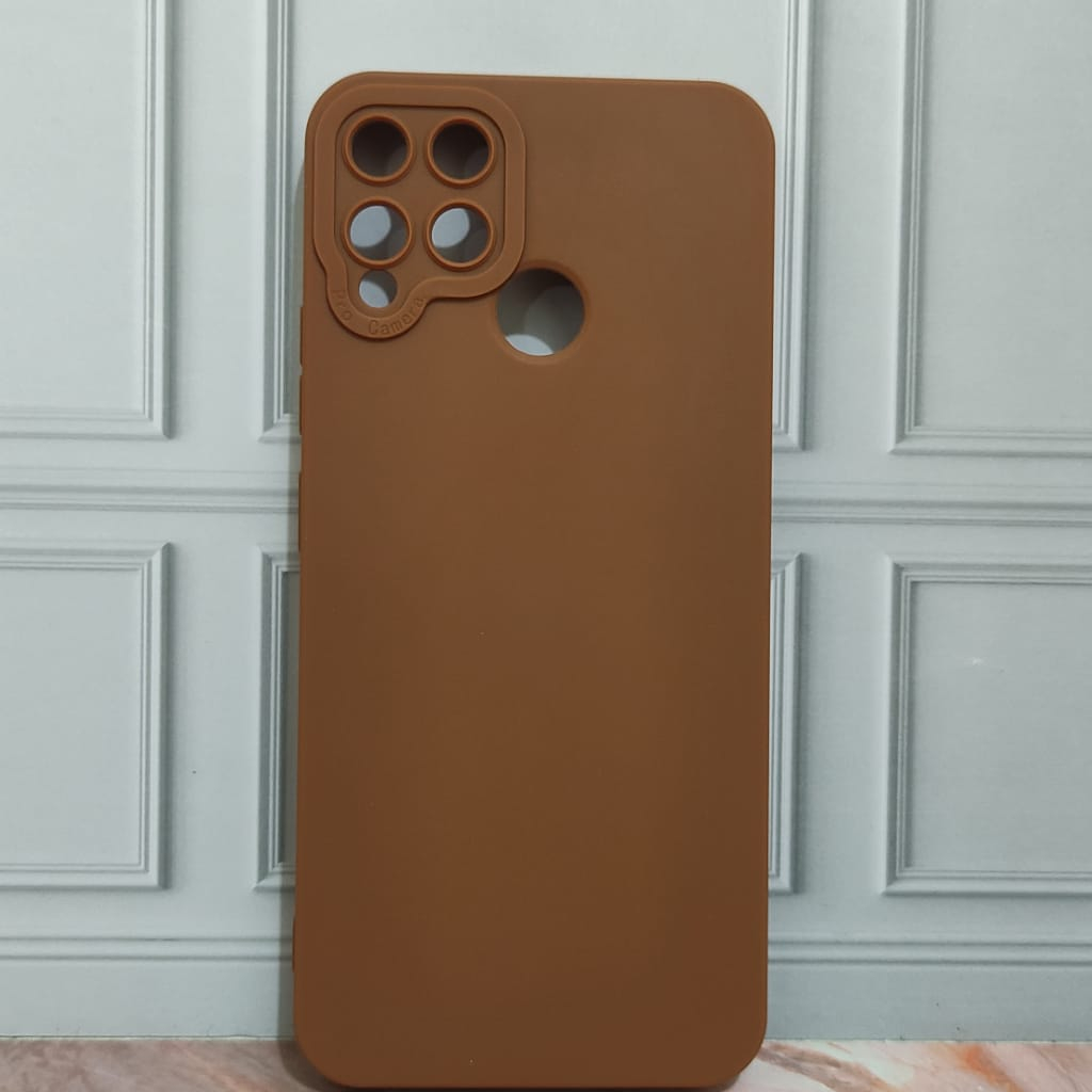 SoftCase ProCamera Silicon Matte Case Full Cover Samsung A01 Samsung A01 Core White_Cell