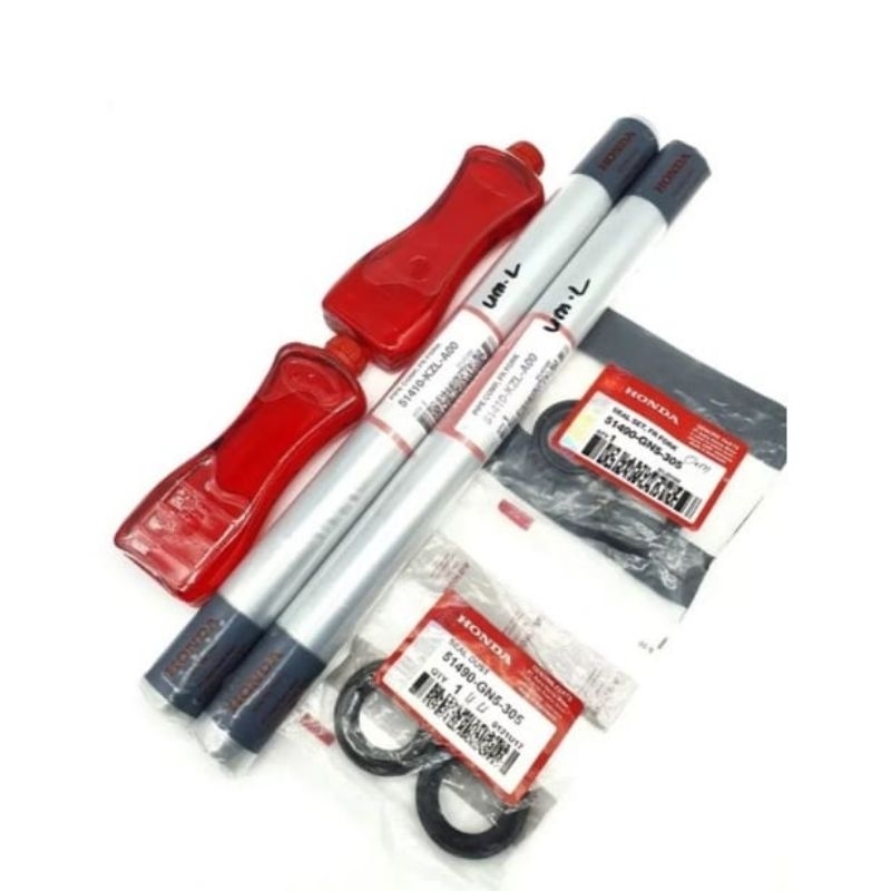 PAKET AS SHOCK BEAT FI VARIO 110 FI 125 SCOOPY SPACY FI KZL (AS SHOCK+SEAL SHOCK PLUS ABU+OLI SHOCK)