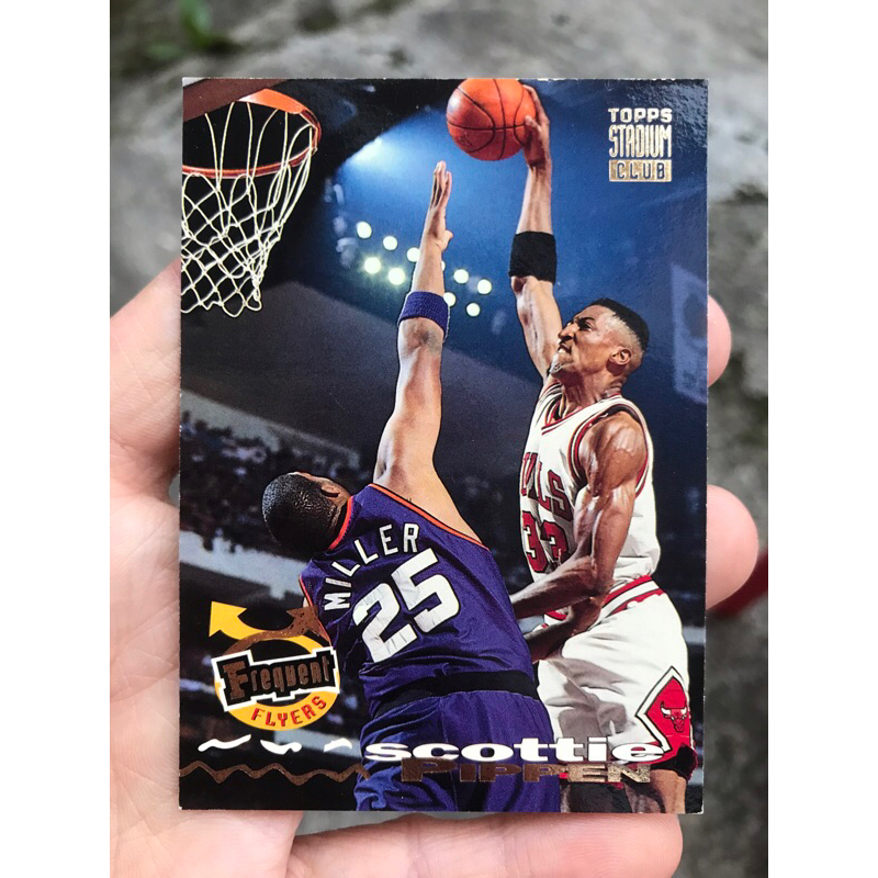KARTU BASKET SCOTTIE PIPPEN 1993 NBA TSC FREQUENT FLYERS