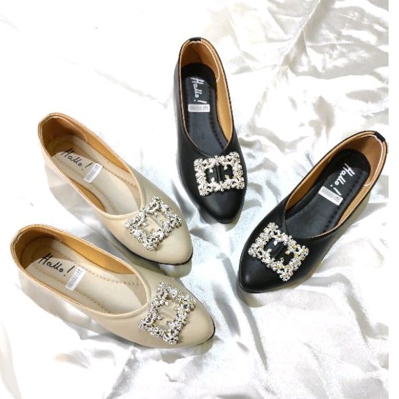 Flatshoes Hello Carla Sepatu Kerja Wanita Aksesoris Sepatu Original Hello