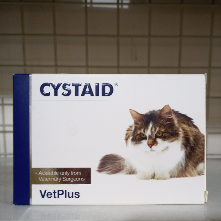 1 Tablet CYSTAID VetPlus ECER Obat Saluran Kencing Buat Kucing