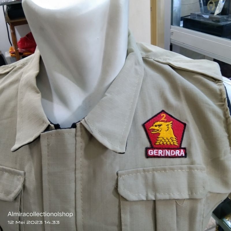 rompi partai GERINDRA gerakan Indonesia raya