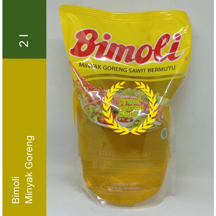

Bimoli Minyak Goreng Pouch 2 liter Minyak Goreng Sawit Bimoli Klasik 2L