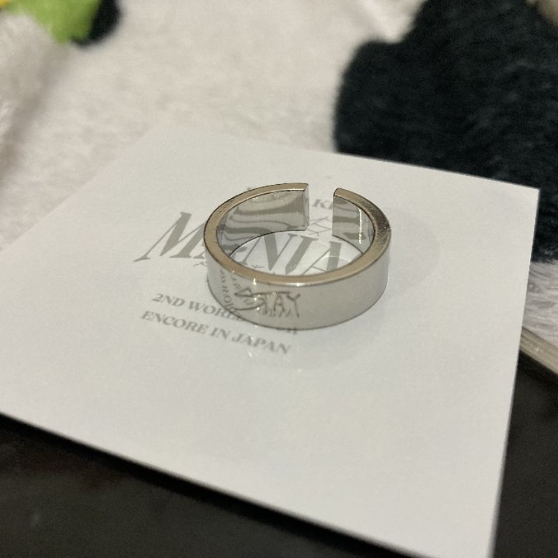 sharing stray kids skz i.n ring set japan encore maniac md