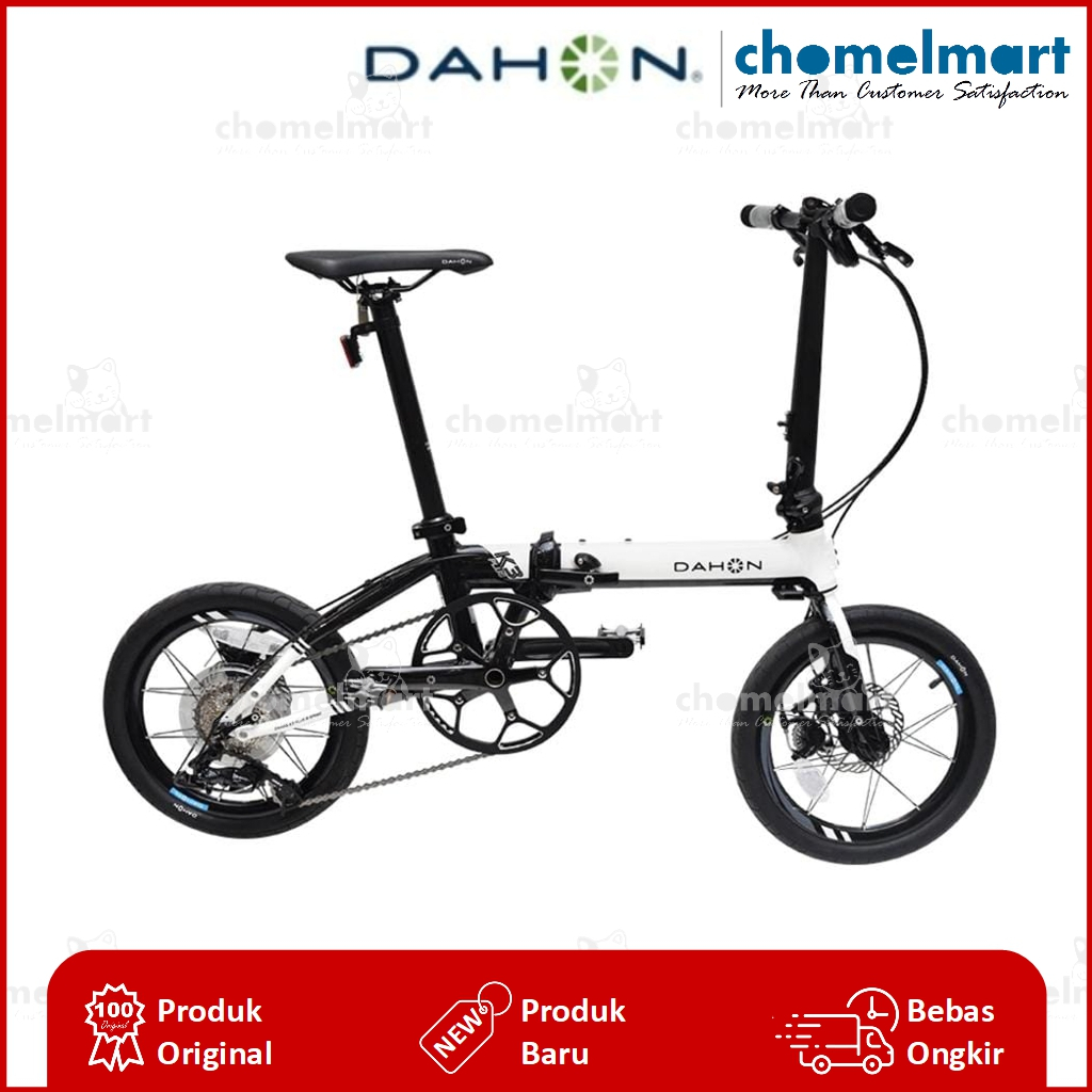 Dahon Sepeda Lipat K3 Plus 16 Inci – Putih/hitam 10423869
