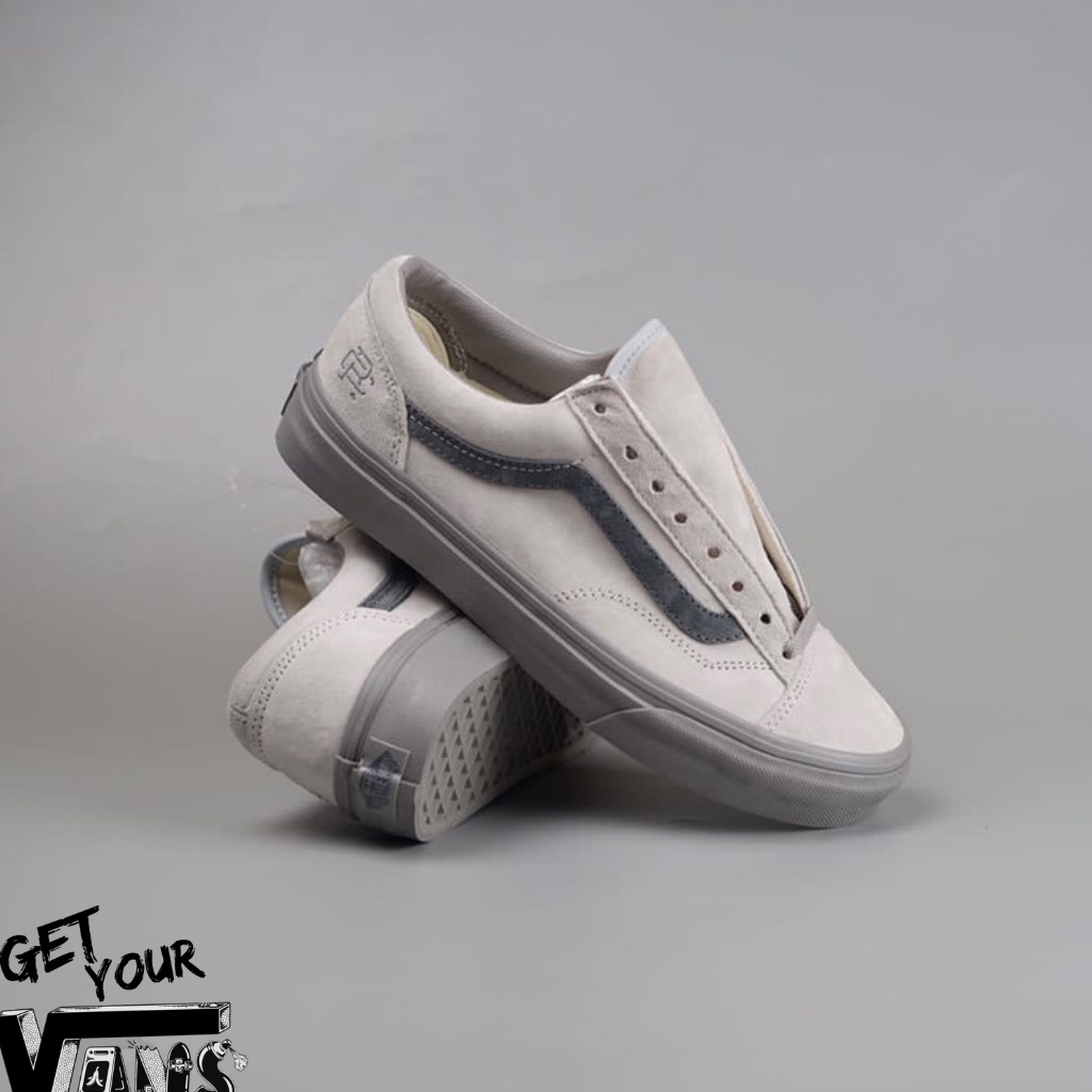 Vans Old Skool Style 36  x Reigning Champ Grey Suiede Original 100% Bnib