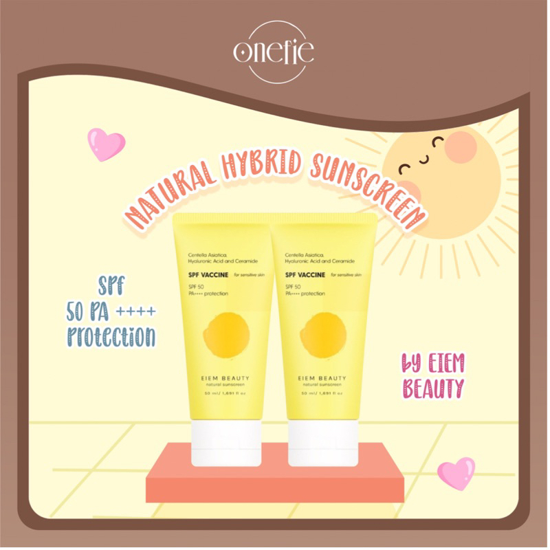 [ READY STOCK ] SUNSCREEN EIEM SPF 50++++ | NATURAL HYBRID SUNSCREEN BY EIEM BEAUTY