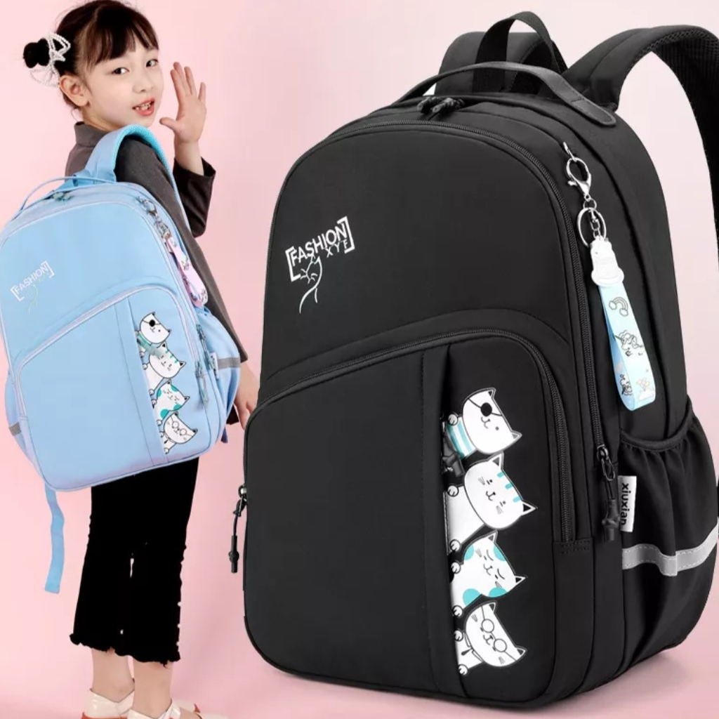 LIASHOP - TAS SEKOLAH ANAK PEREMPUAN SD/SMP/SMA TAS SEKOLAH ANAK LUCU KOREAN STYLE