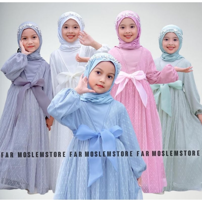 TERBARU GAMIS ANAK MIX TILE 7 8 9 TAHUN/LADY DRESS KIDS/GAUN ANAK VIRAL/FASHION MUSLIM ANAK 2023/CAMILLE DRESS KIDS TERLARIS/FAR MOSLEMSTORE