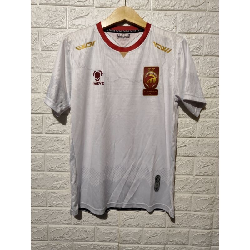 Jersey Original / Baju Bola Asli Sriwijaya FC Away 2022/2023 By Apparel Tweve
