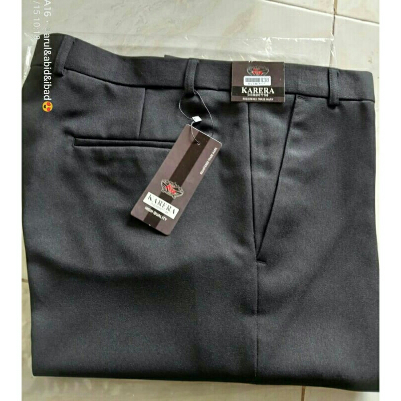 Celana formal Pria Celana kantor slimfit Celana Bahan Woll (29-38)