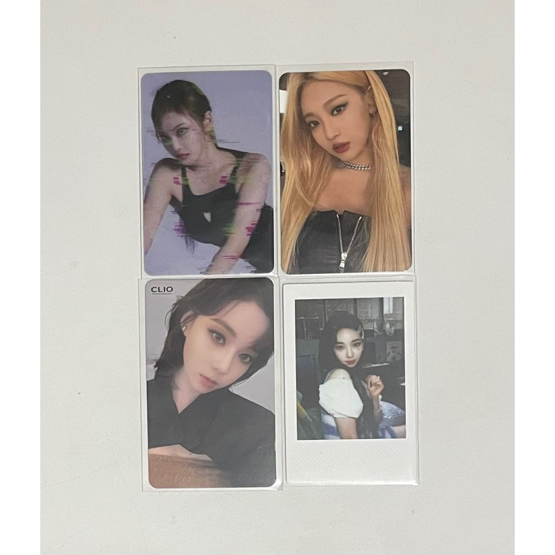 [READY STOCK] OFFICIAL PHOTOCARD AESPA WINTER CLIO KARINA POLA GIRLS NINGNING GIRLS