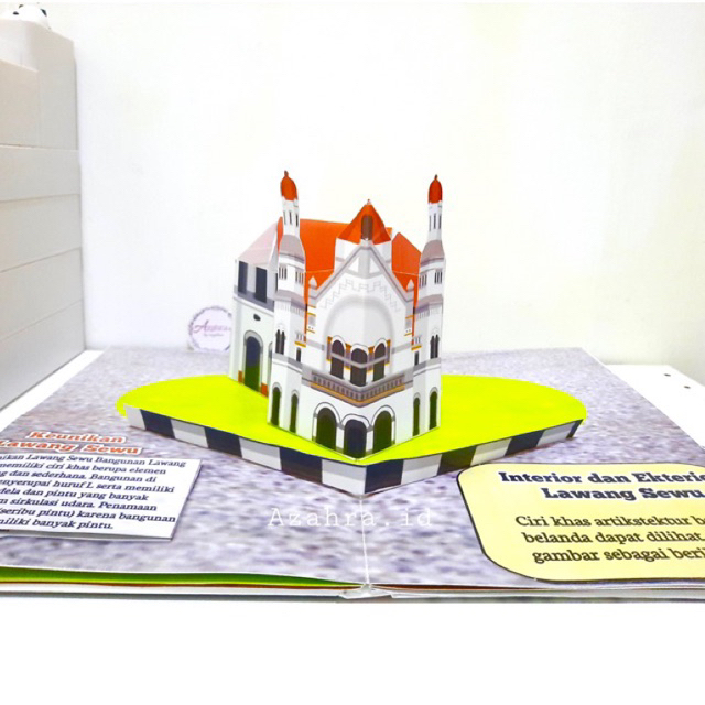 POP UP BOOK CUSTOM 8 HALAMAN A4