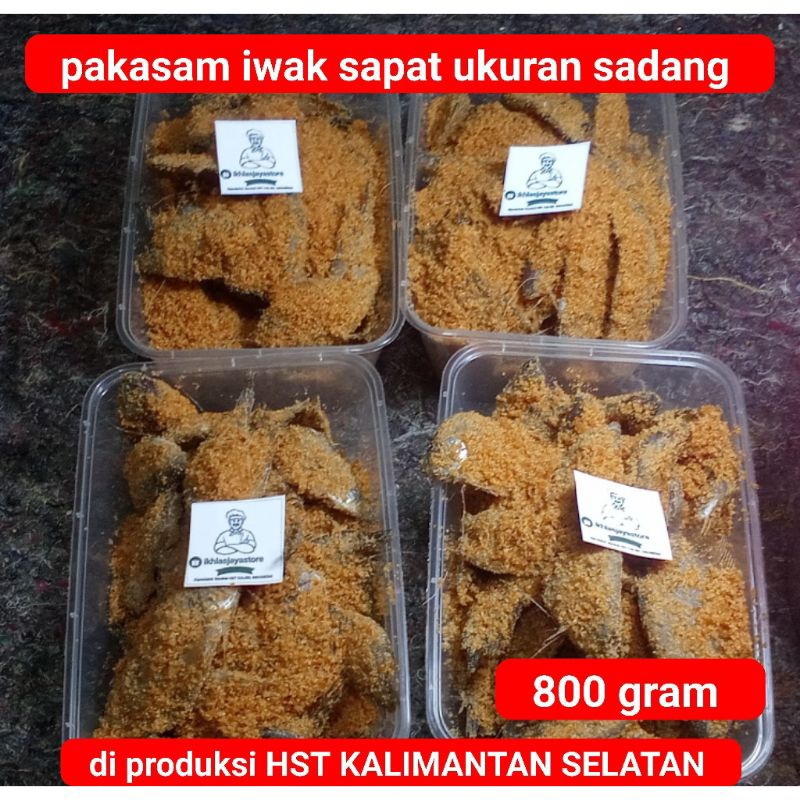

ready COD 600 g pakasam ikan sapat, haruan KALIMANTAN