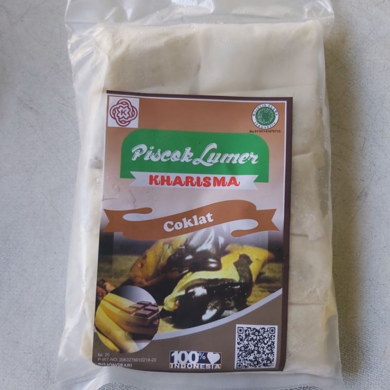 

Pisang Cokelat Lumer isi 10