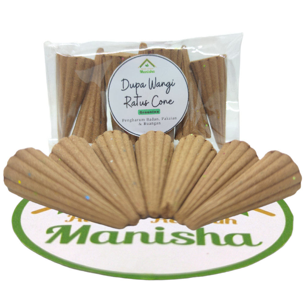 Dupa Ratus Wangi Cone - Gaharu Kerucut - Bukhur Aromaterapi Isi 7 Biji