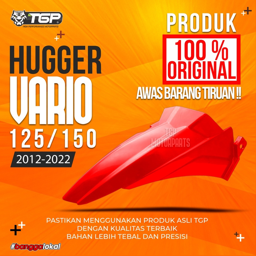 Spakbor Kolong / Hugger TGP Vario Series Hitam