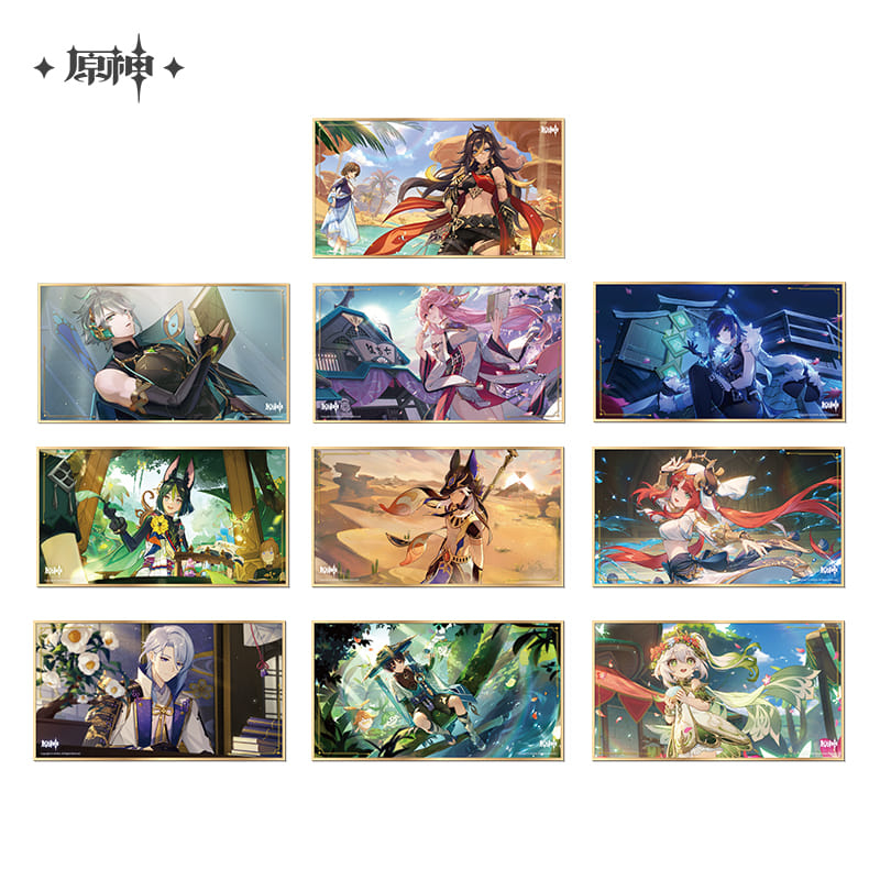 [Ready Stock] - Genshin Impact Shikishi Sumeru Series