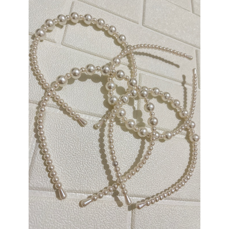 bando mutiara korea, 030345 bando mutiara impor, bando viral