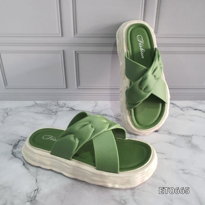 SANDALS SLOP BUTTOM KOREA ETO665