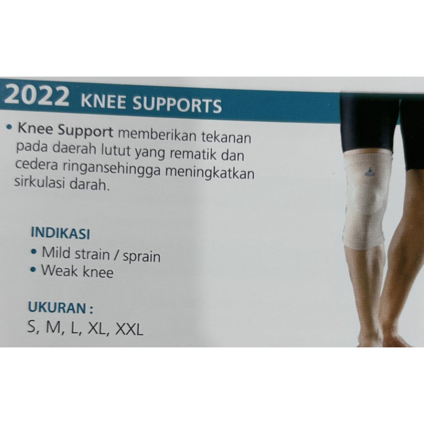 Oppo Deker Lutut Knee Support Panjang Elastis Type 2022 Penyangga Sendi Kesehatan  Bisa Untuk Gym Volly Futsal