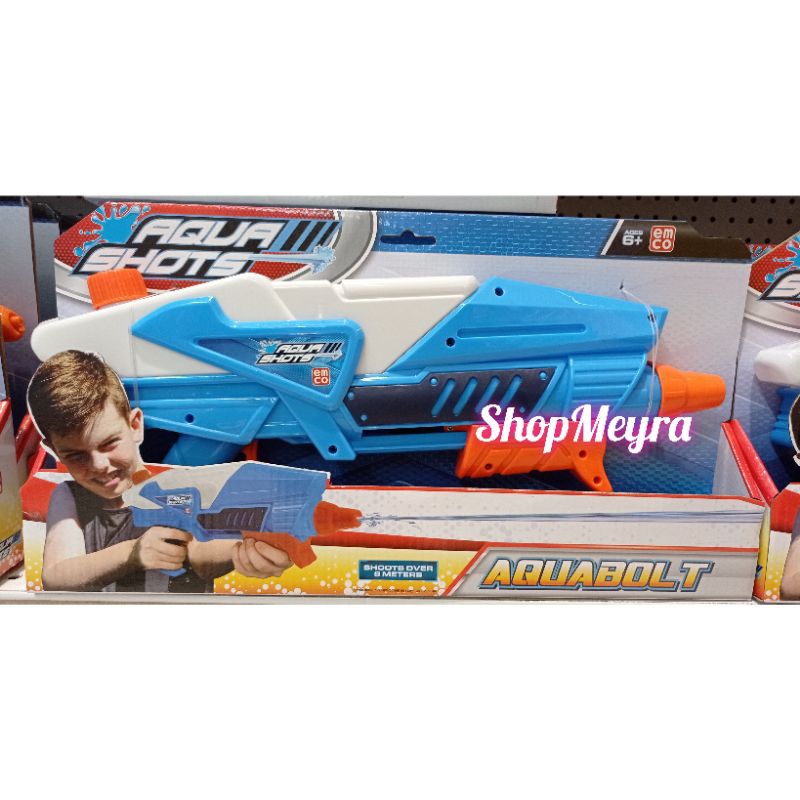 Emco Water Gun Aqua Shots Aquabolt Pistol Air