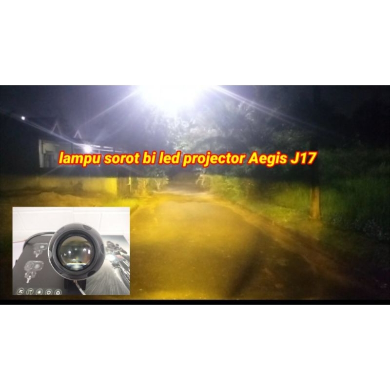 new arrival lampu sorot led projector lens Aegis J17 outdoor motor dan mobil